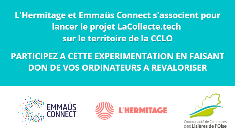 Donnez une 2ème vie à votre matériel numérique et faites un don pour une personne qui en a besoin !